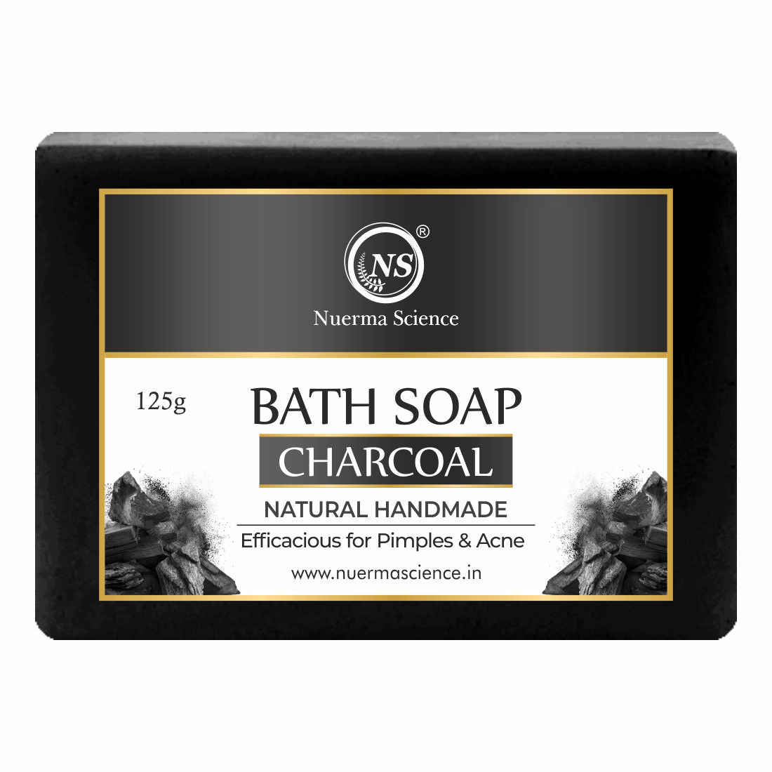 Natural Charcoal Handmade Soap
