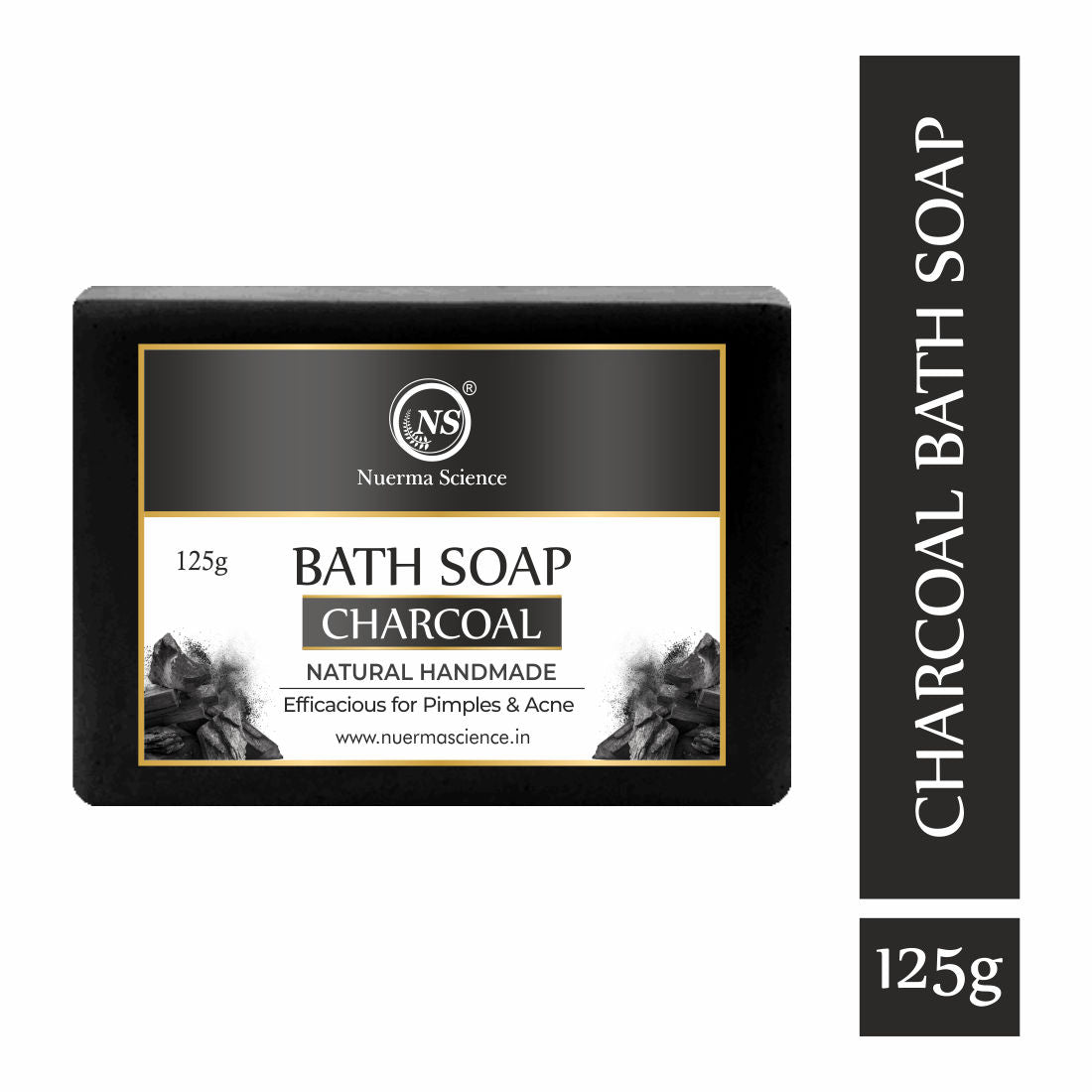 Natural Charcoal Handmade Soap