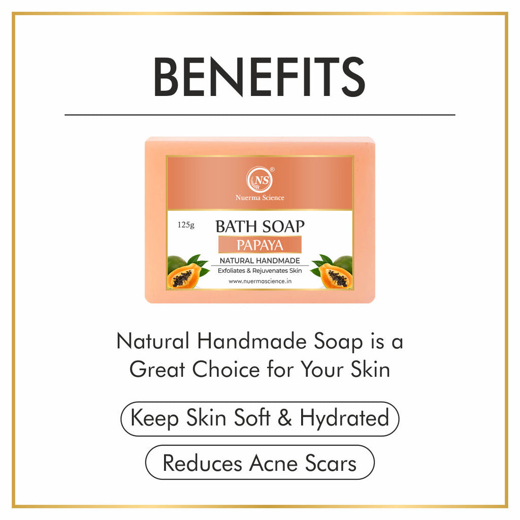 Natural Papaya Handmade Soap
