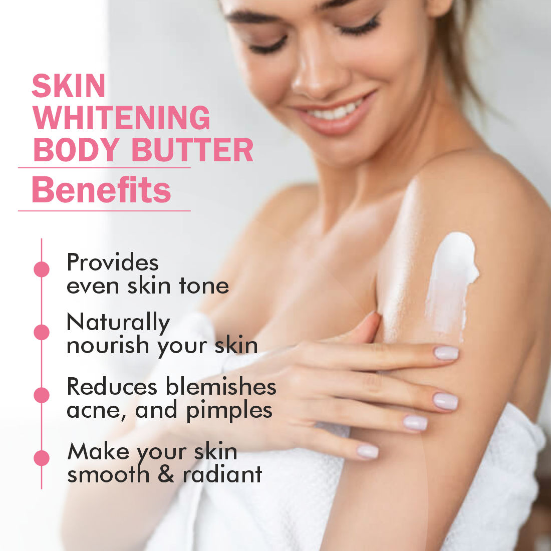 Skin Whitening Cold Body Butter Cream