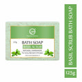 Natural Basil Scrub Soap