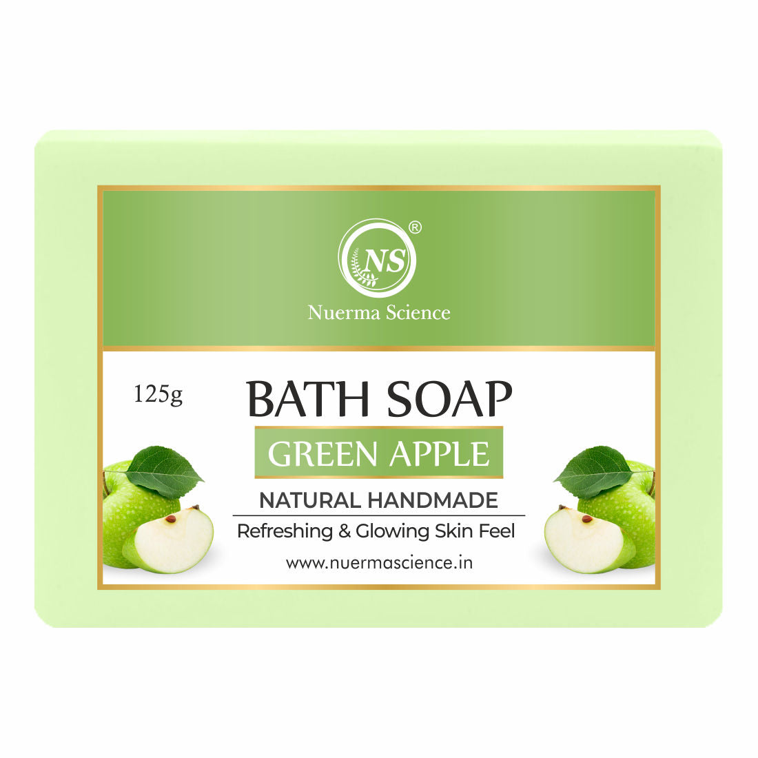 Natural Green Apple Handmade Soap