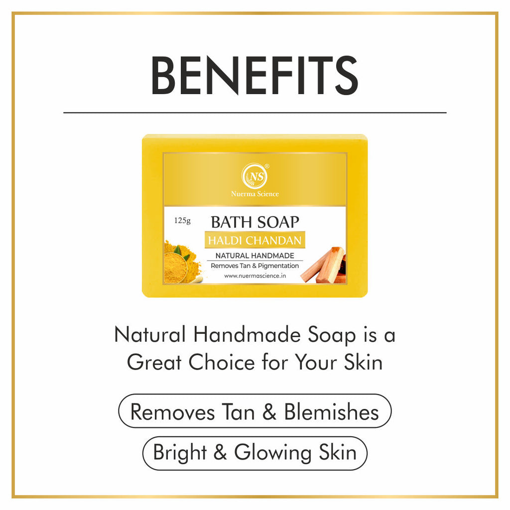 Natural Chandan Haldi Handmade Soap