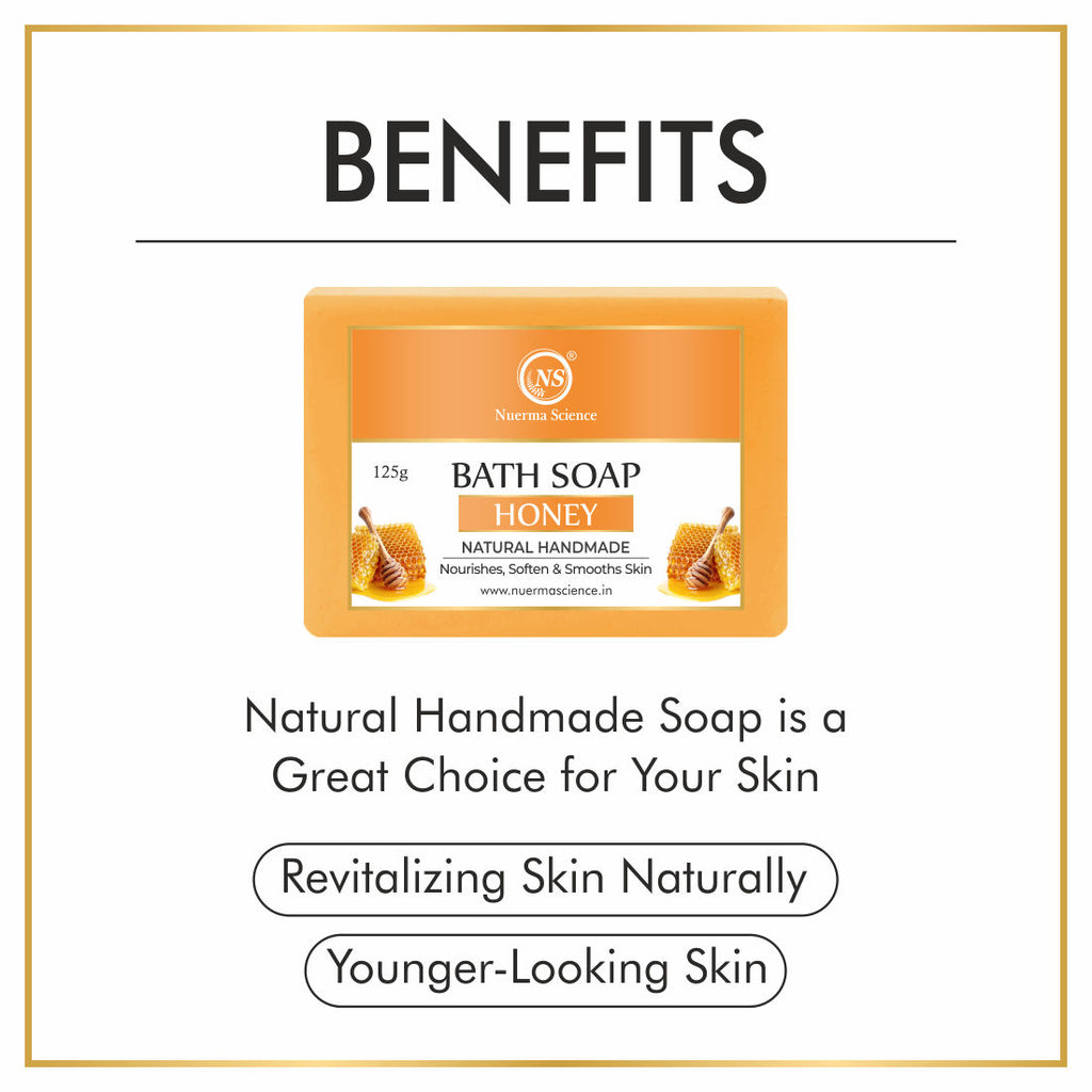 Natural Honey Handmade Bath Soap