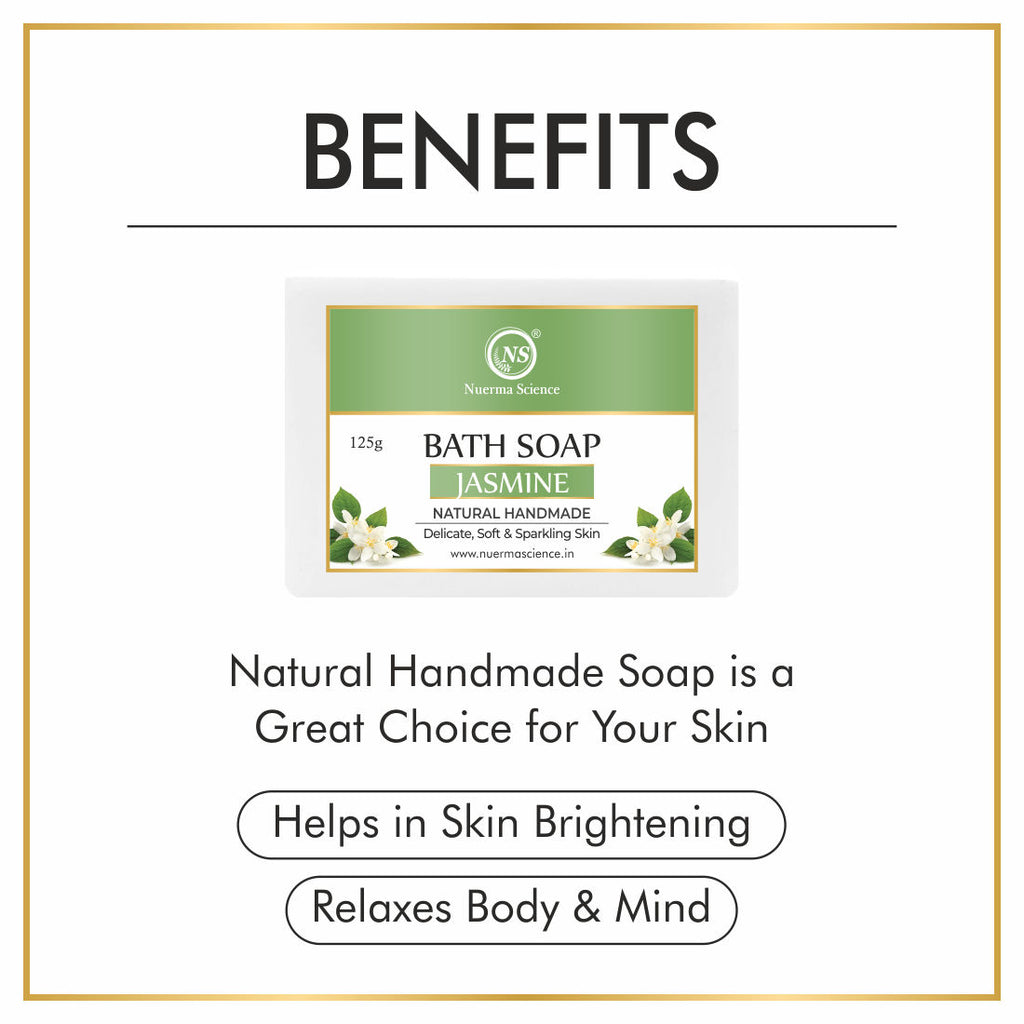 Natural Jasmine Handmade Soap