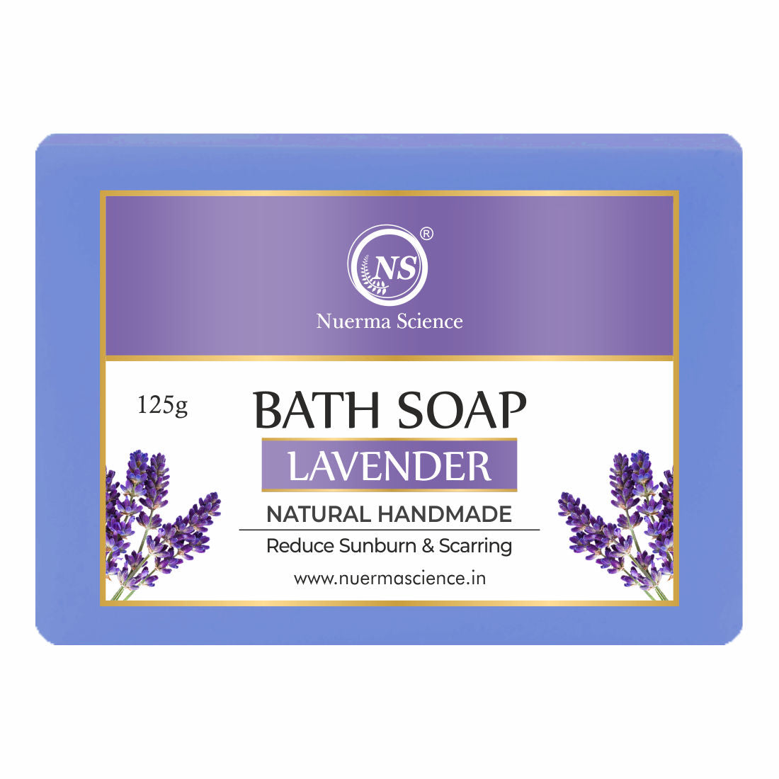 Natural Handmade Lavender Soap