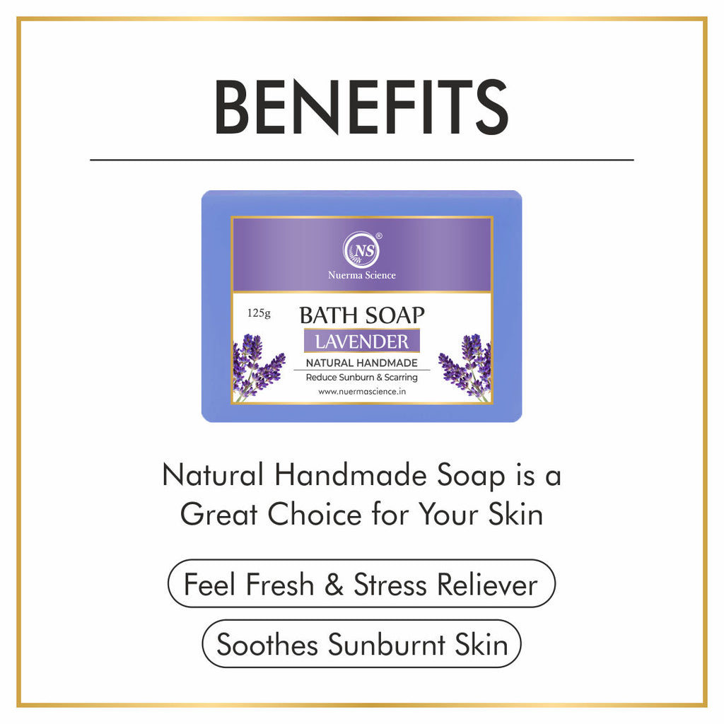 Natural Handmade Lavender Soap