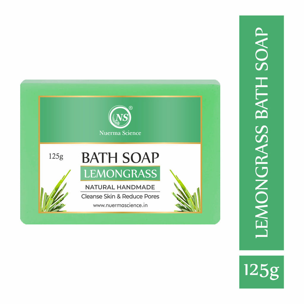 Natural Lemongrass Handmade Soap