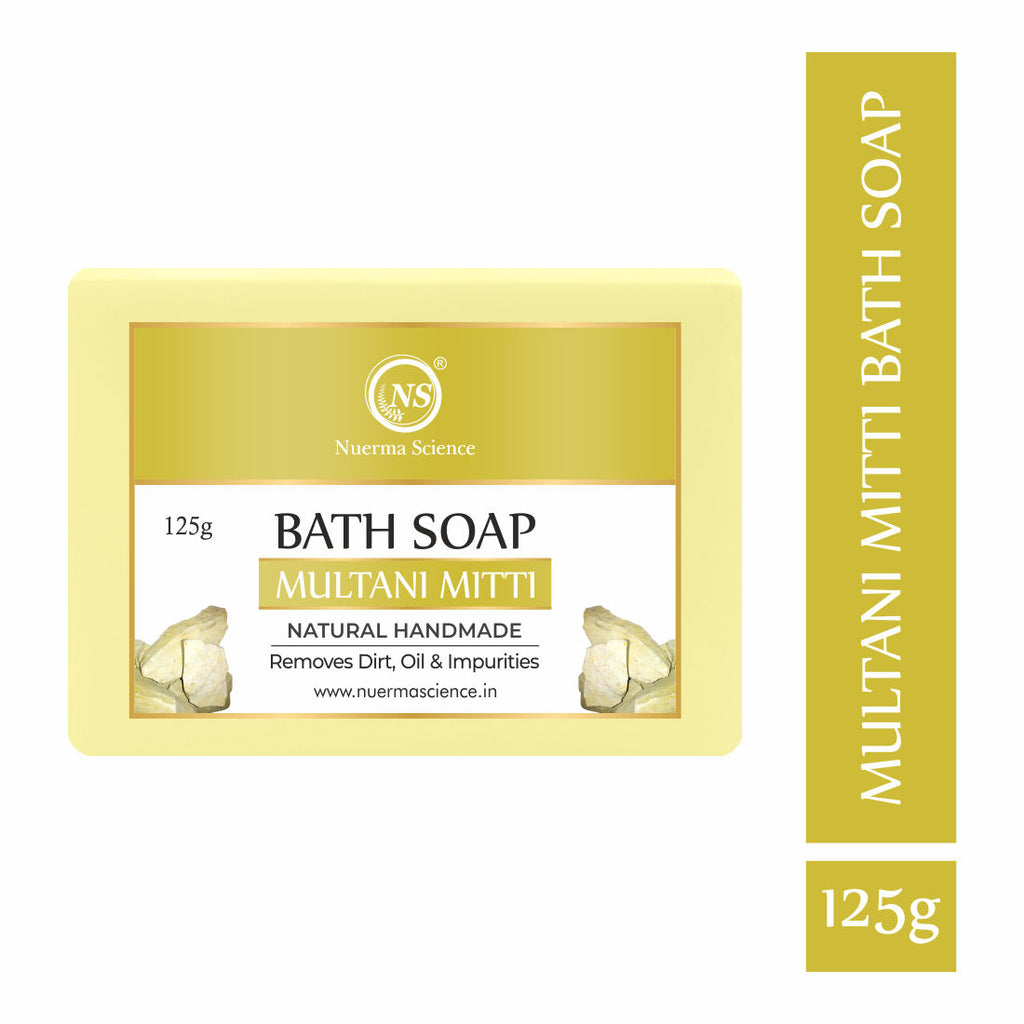 Natural Multani Mitti Handmade Bath Soap