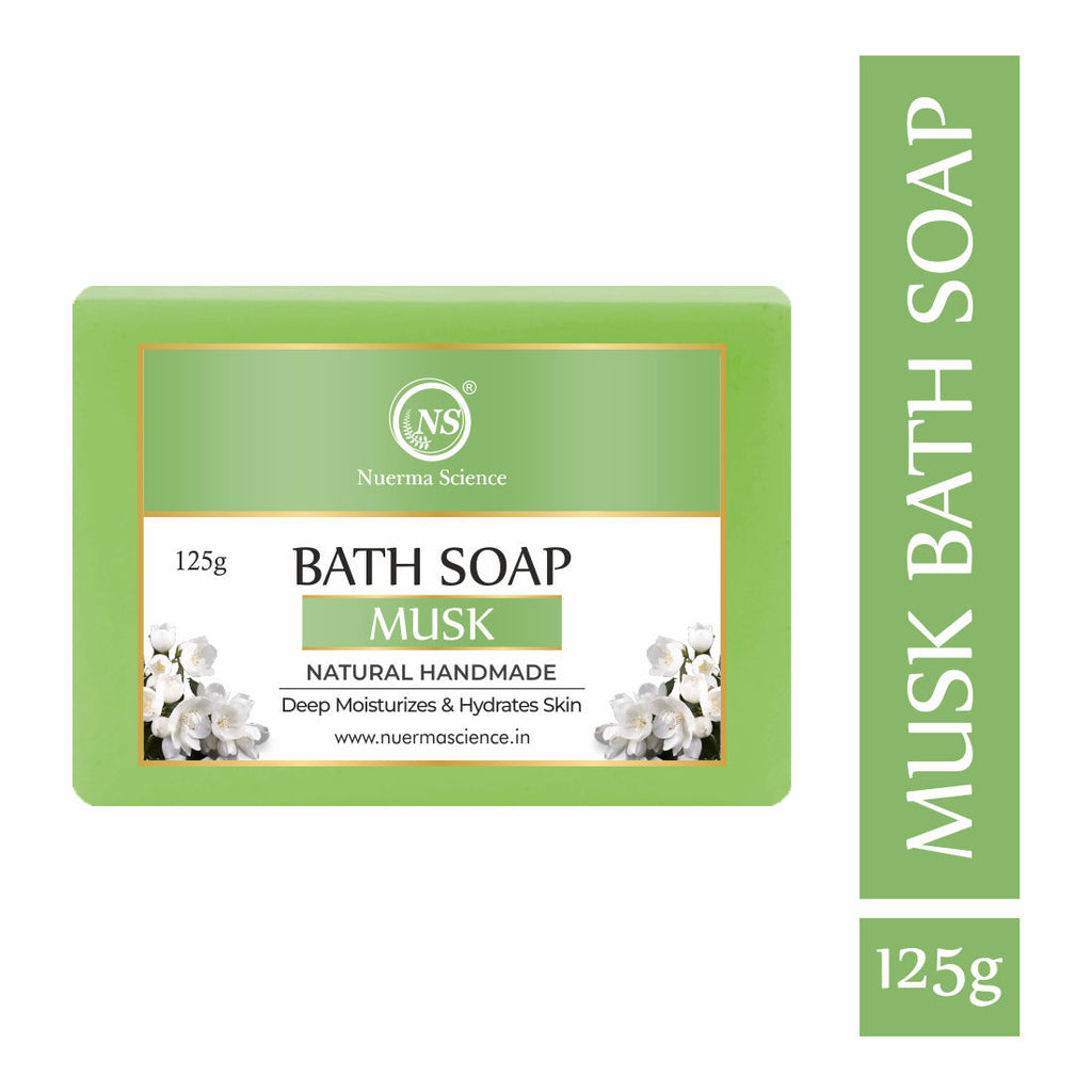 Natural Musk Handmade Bath Soap