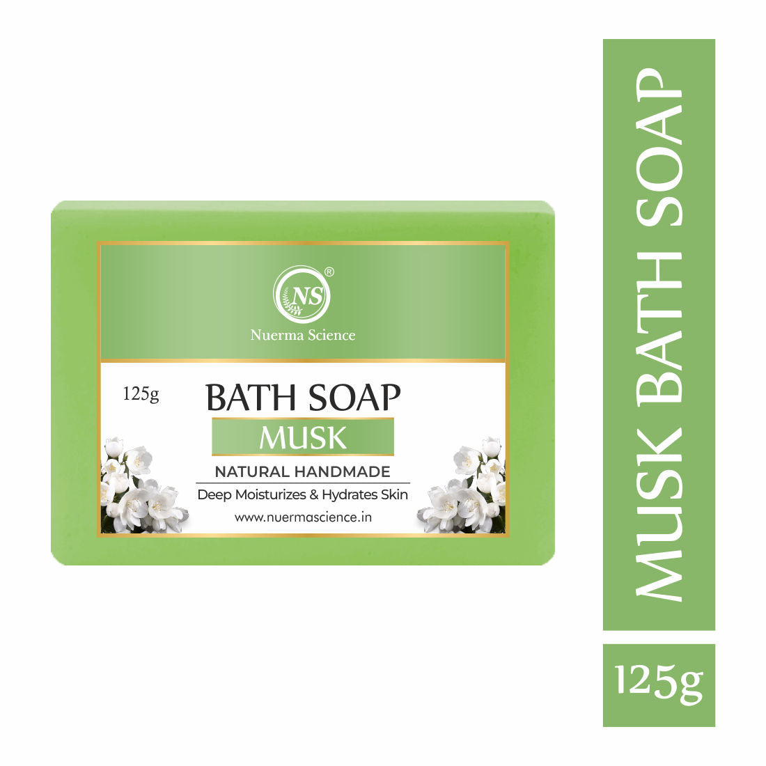 Natural Musk Handmade Bath Soap
