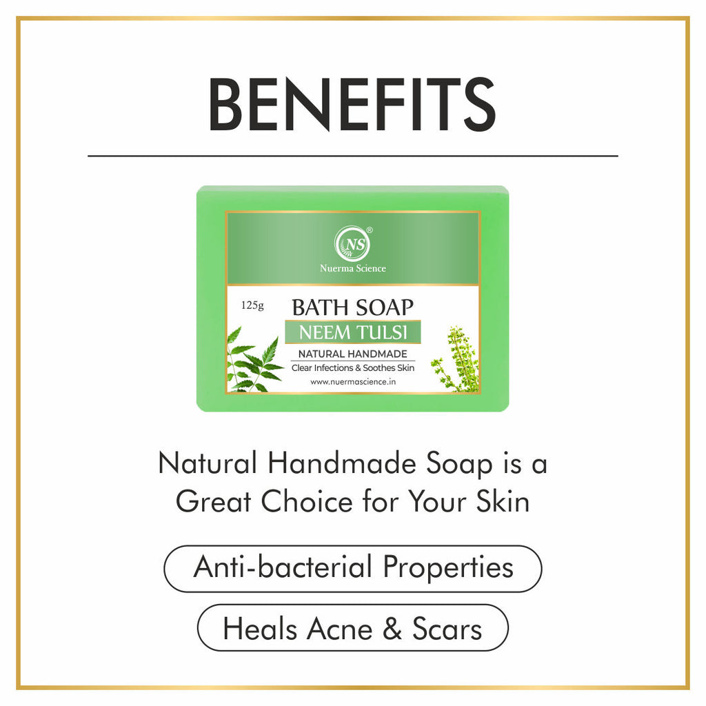 Natural Neem Tulsi Handmade Soap