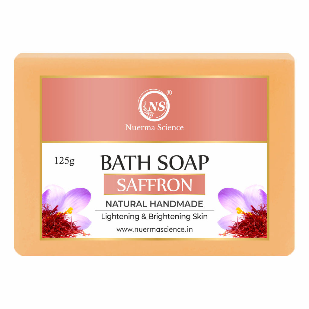 Natural Saffron Handmade Bath Soap