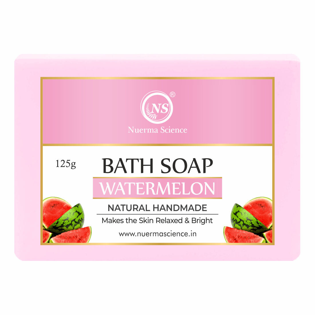 Natural Watermelon Handmade Bath Soap