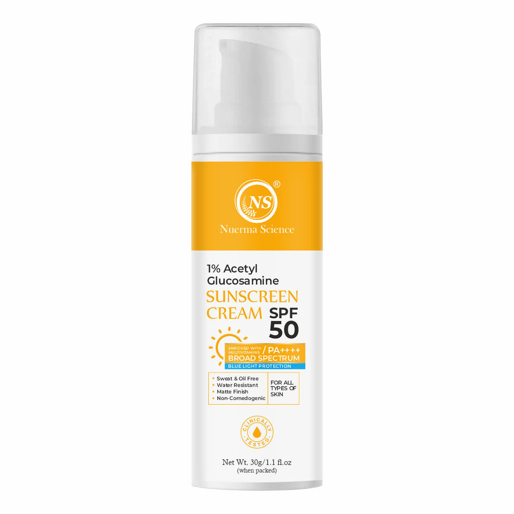 1% Acetyl Glucosamine Sunscreen Cream SPF 50 PA++++