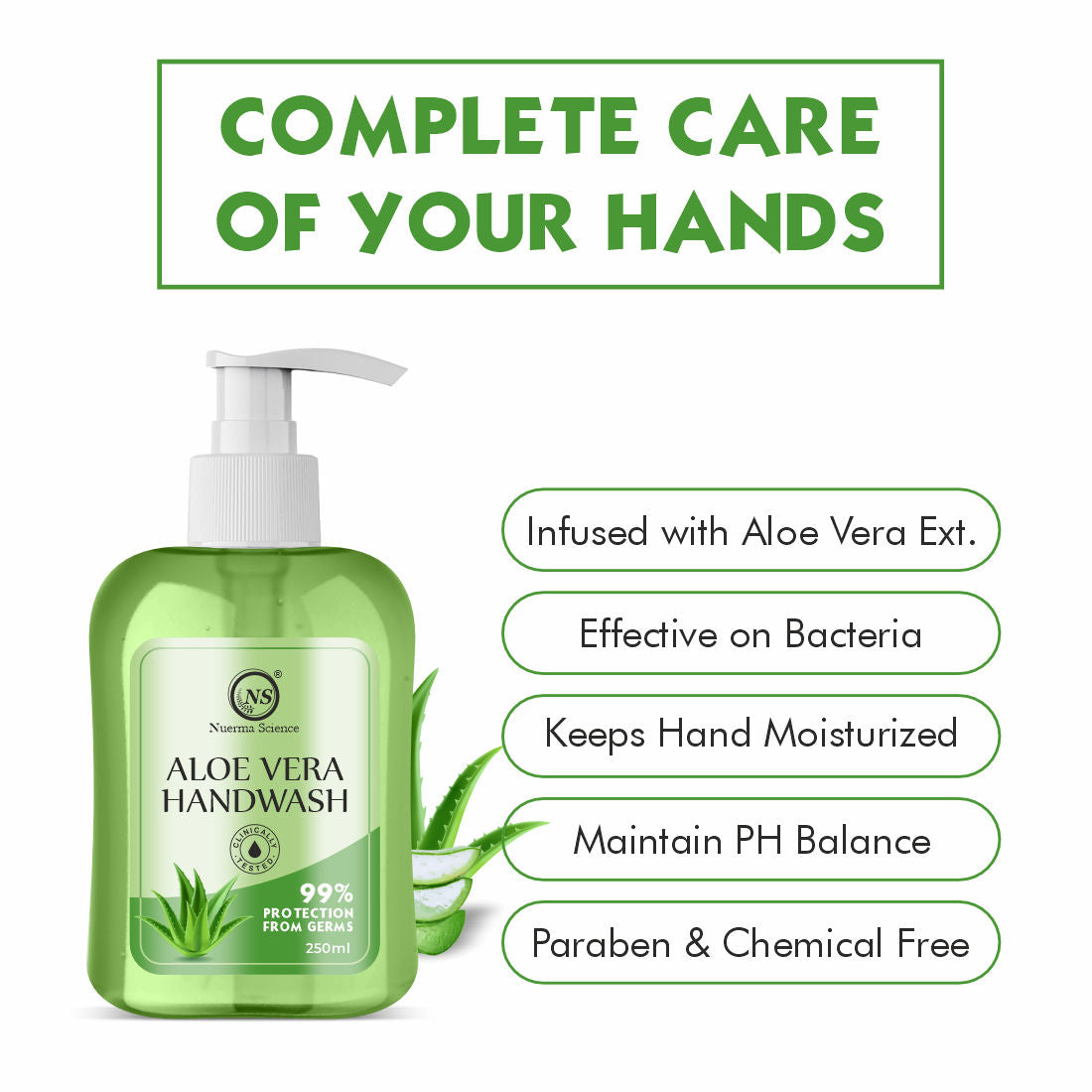 Advanced Aloevera Hand Wash
