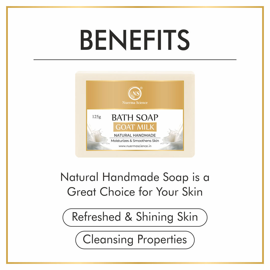 Natural Goat Milk Handmade Bath Soap