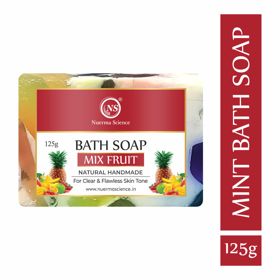 Natural Mix Fruit Handmade Soap