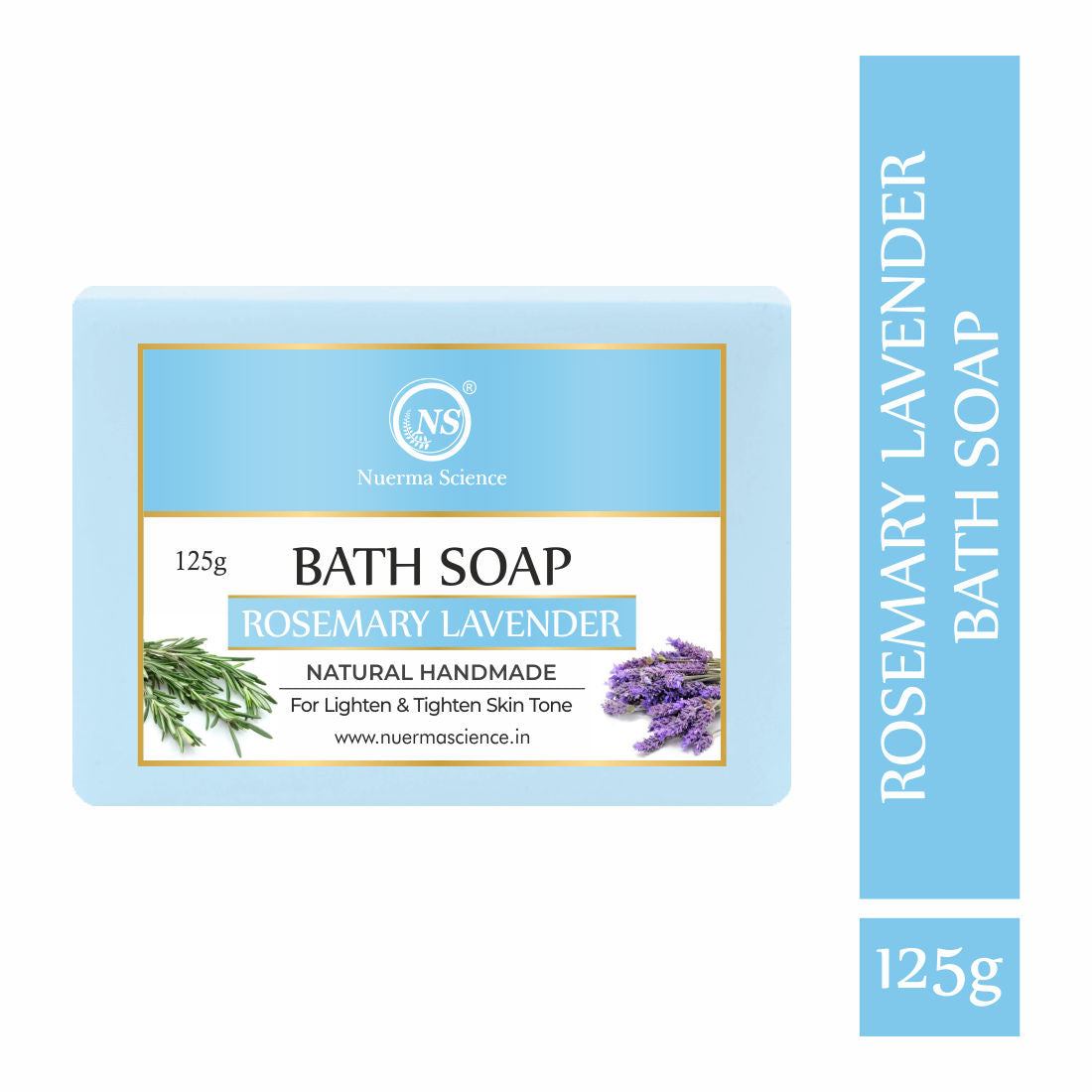 Natural Rosemary Lavender Handmade Soap