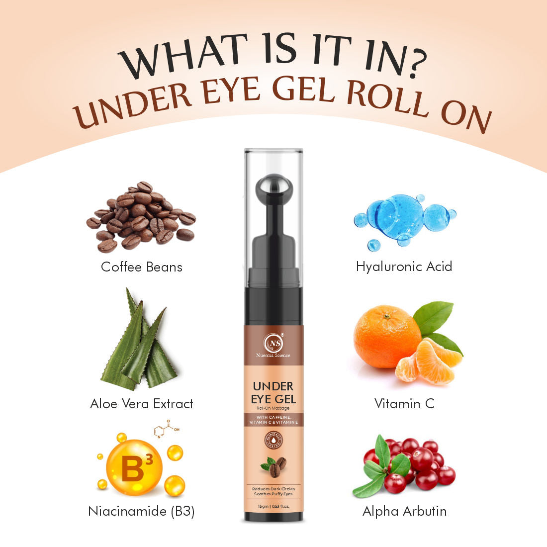 Under Eye Gel for Dark Circles Removal