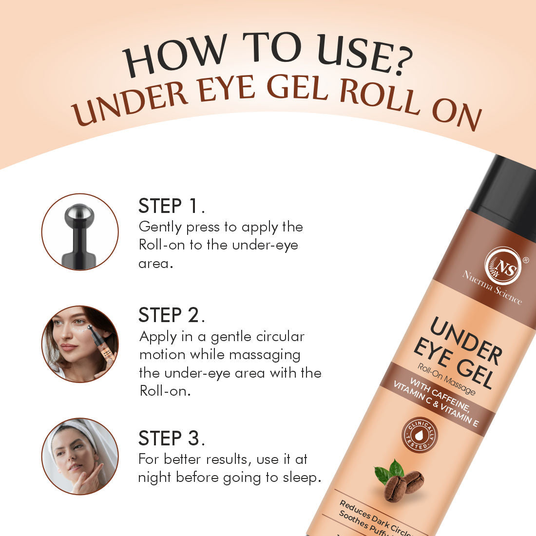 Under Eye Gel for Dark Circles Removal