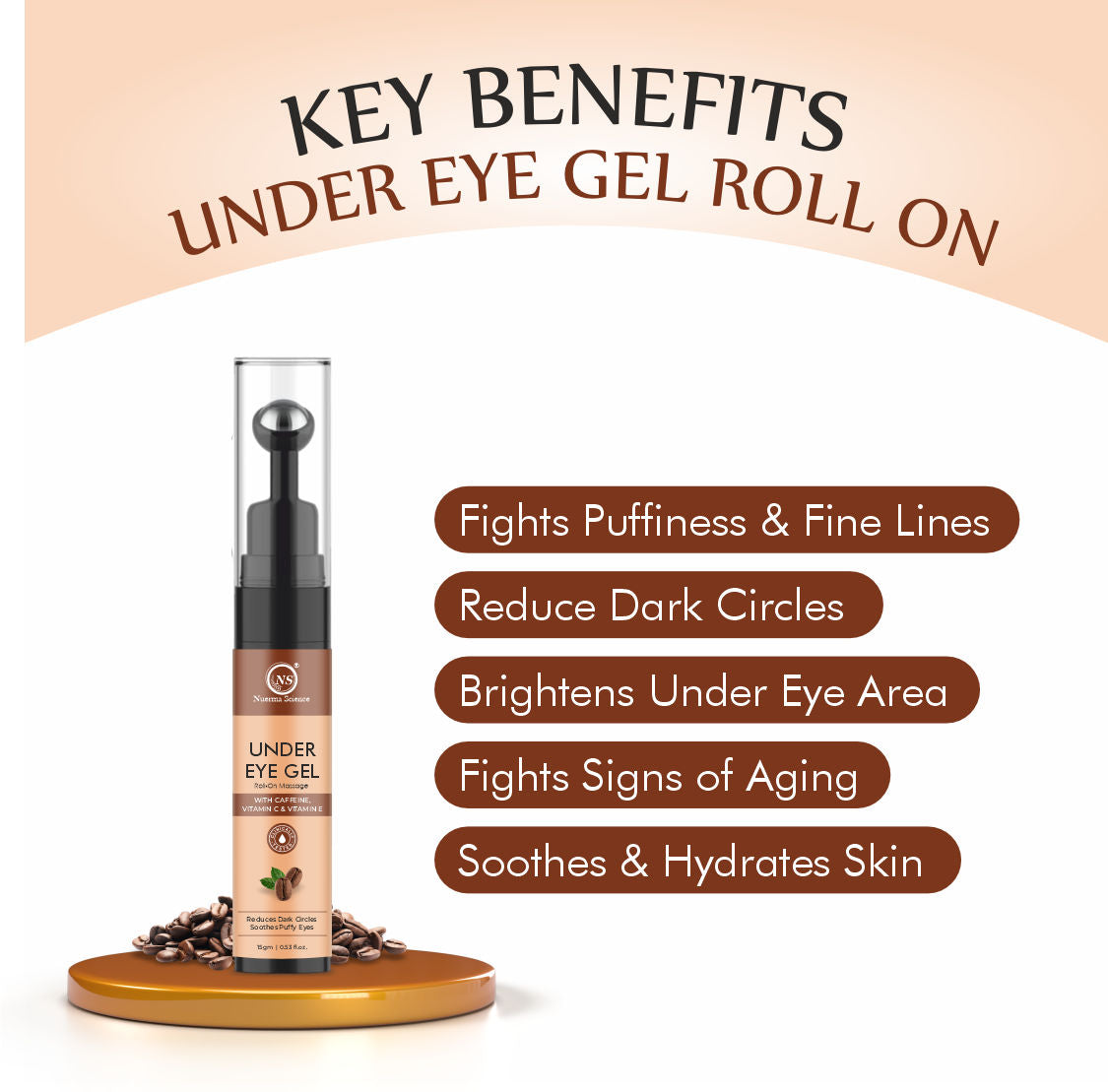 Under Eye Gel for Dark Circles Removal
