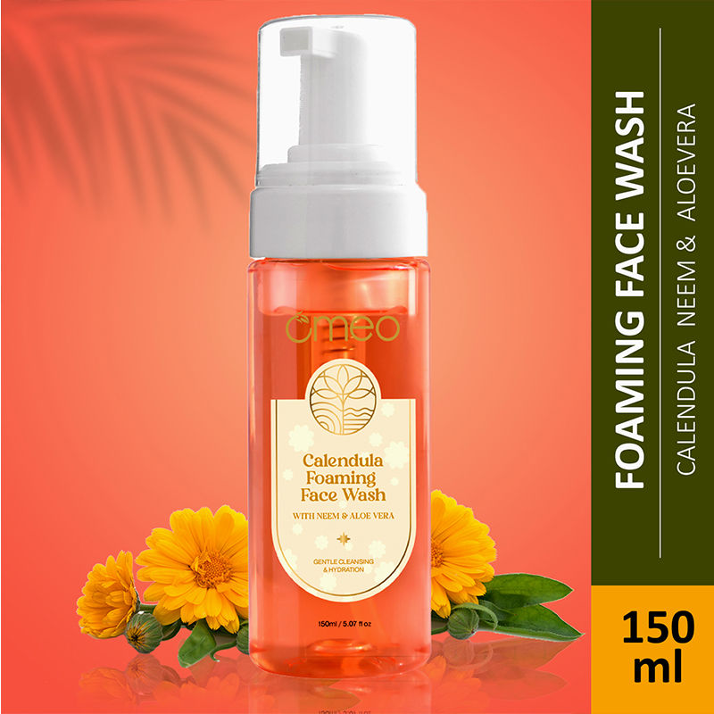 Calendula Foaming Face Wash - Gentle, Daily Use, Safe For All Skin Types