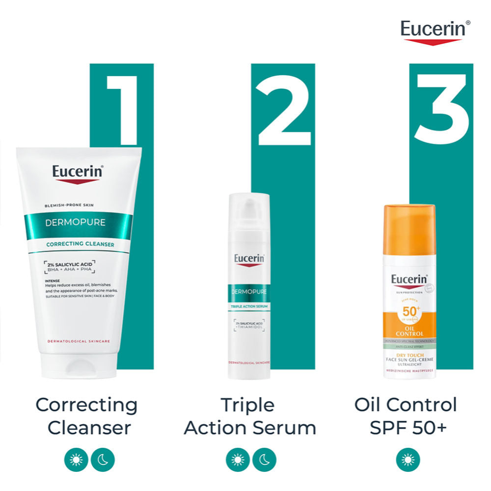 Dermopurifyer Oil Control 3X Effect Cleansing Gel For Blemish & Acne-Prone Skin
