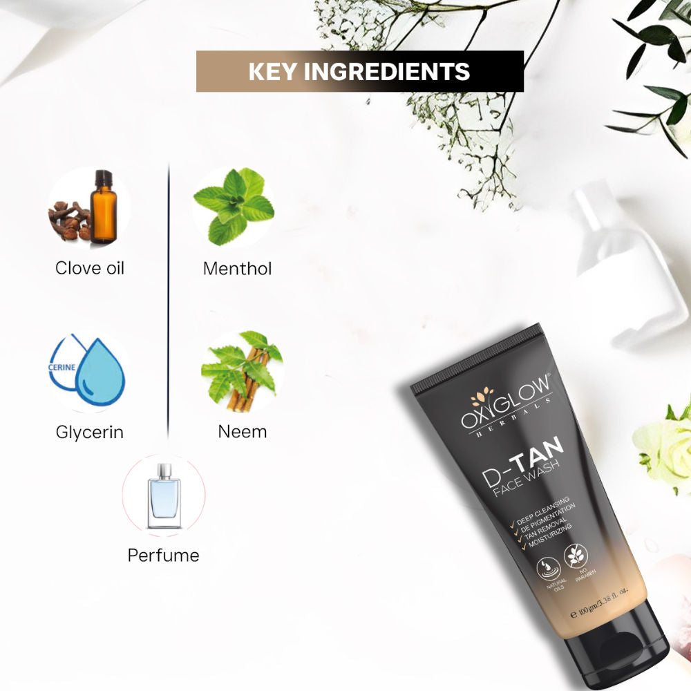 D Tan Face Wash