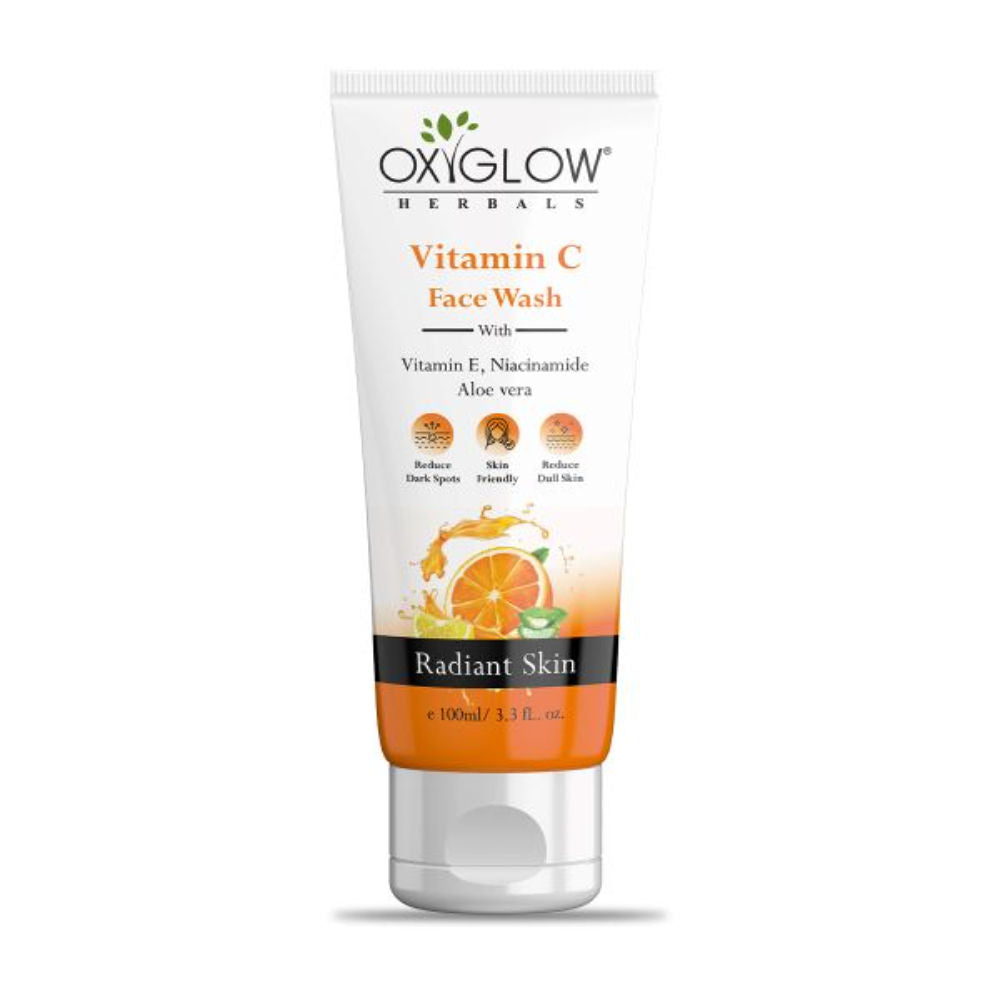 Vitamin C Face Wash With Vitamin E, Niacinanide & Aloe Vera