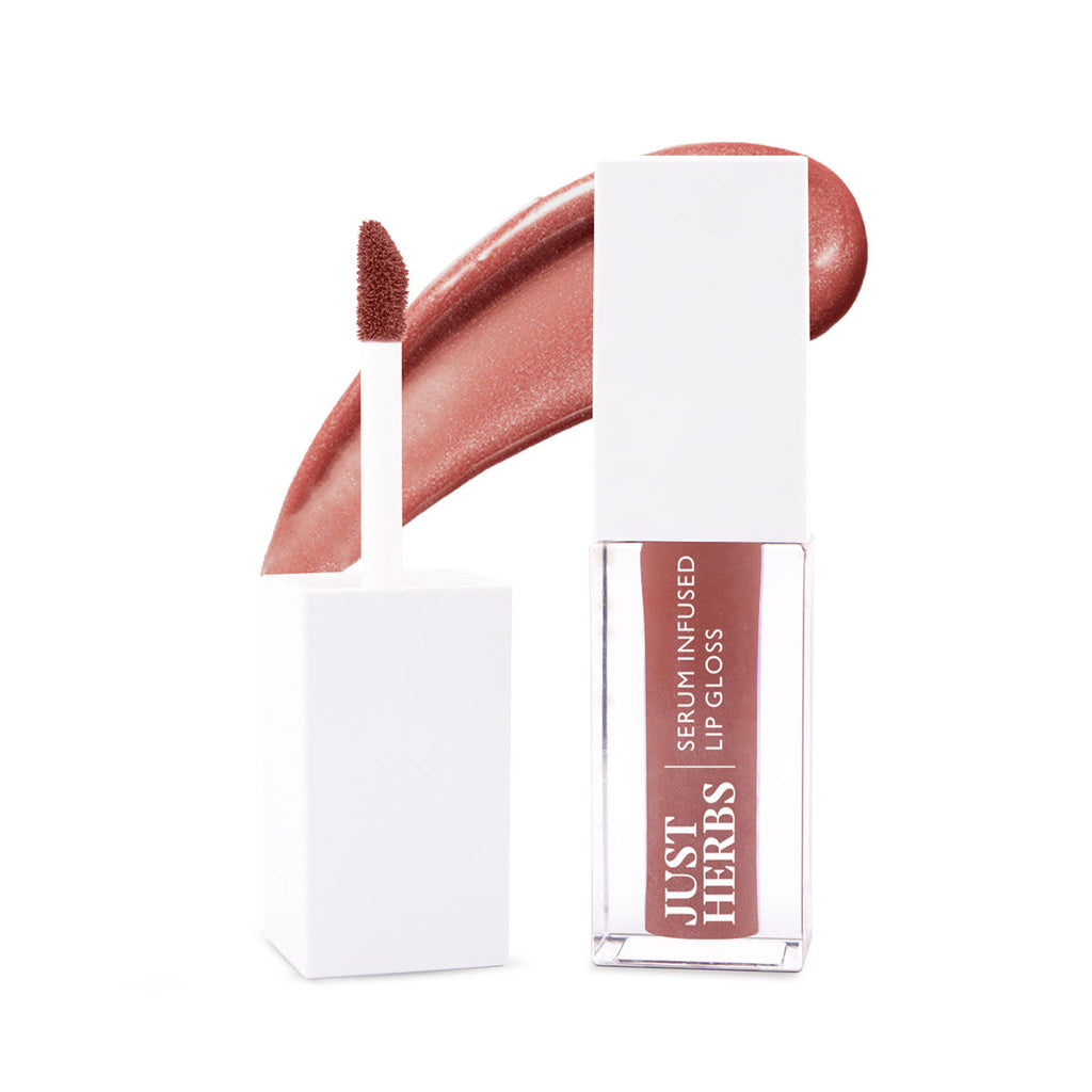 Serum Infused Lip Gloss, Cherry Blossom – Glossy Finish & Hydrating Feel