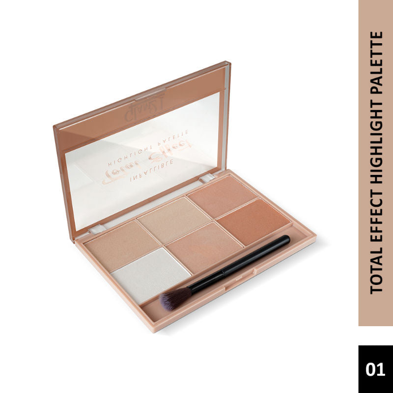 Total Effect 6 Shades Highlighter Palette