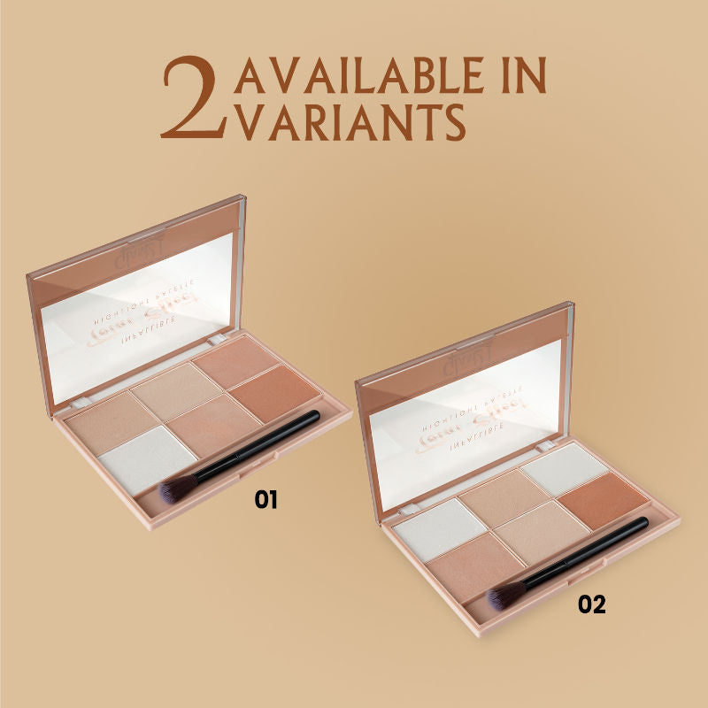 Total Effect 6 Shades Highlighter Palette
