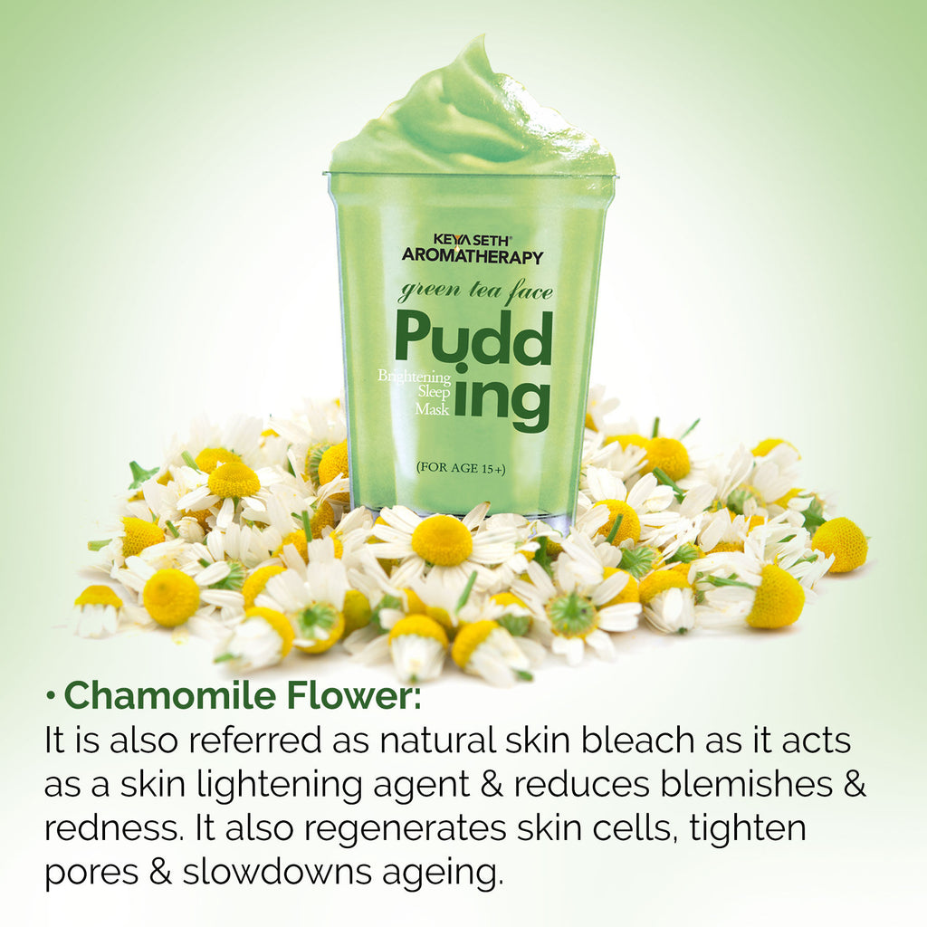 Keya Seth Aromatherapy, Green Tea Face Pudding Brightening Sleeping Mask