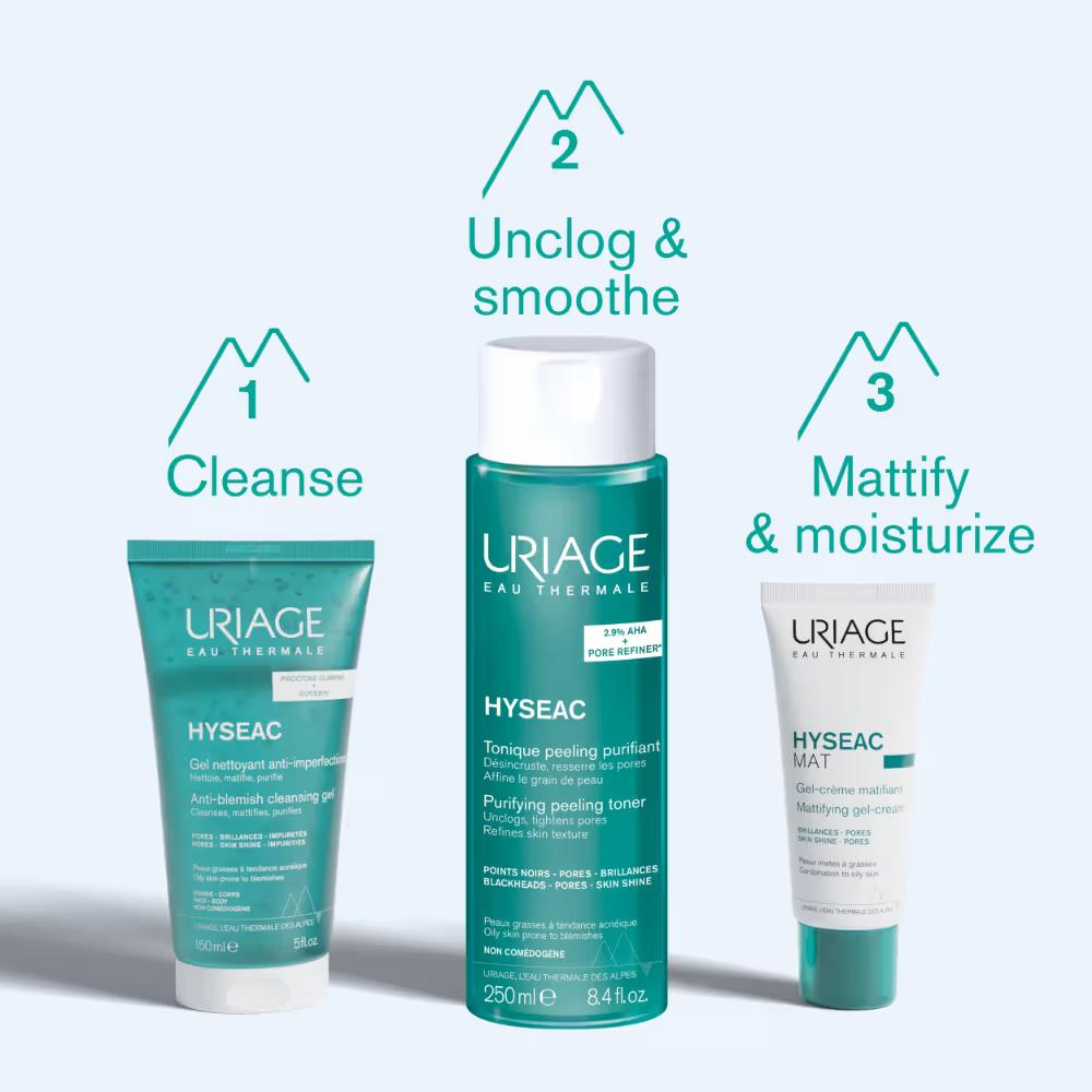 Hyseac Matifying Emulsion Face Cream Combination to Oily Skin Controls Shine & Tightens Pores