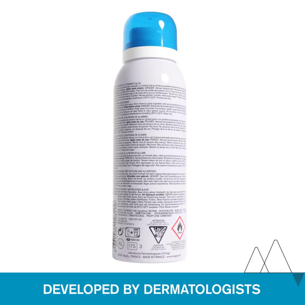 Fresh Body Deodorant Spray with Alum & Sweet Almond Oil Dermat Recommended for Sensitive Skin