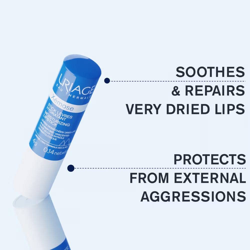 Xemose Lip Balm Shea Butter Vitamin C Dermat Recommended for Very Dry Sensitive Chapped Lips