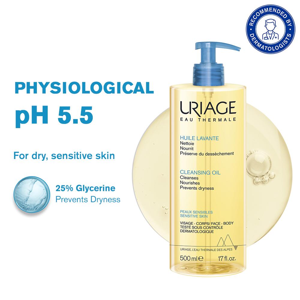 Cleansing Oil with 25% Glycerin Dermat Recommended Gently Cleanses & Moisturizes Face & Body
