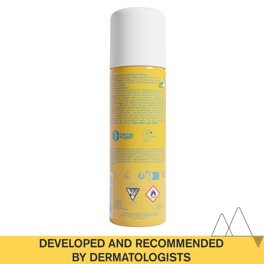 Bariesun Moisturizing Dry Touch Sunscreen Spray Mist SPF50+ with Vitamin E Dermat Recommended