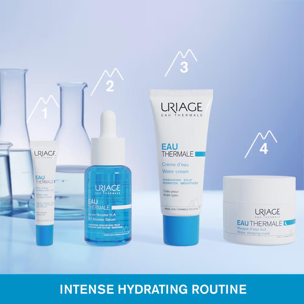Eau Thermale Hydration Booster Serum 1.5% Pure Hyaluronic Acid for Hydrated, Plump, Soft Skin