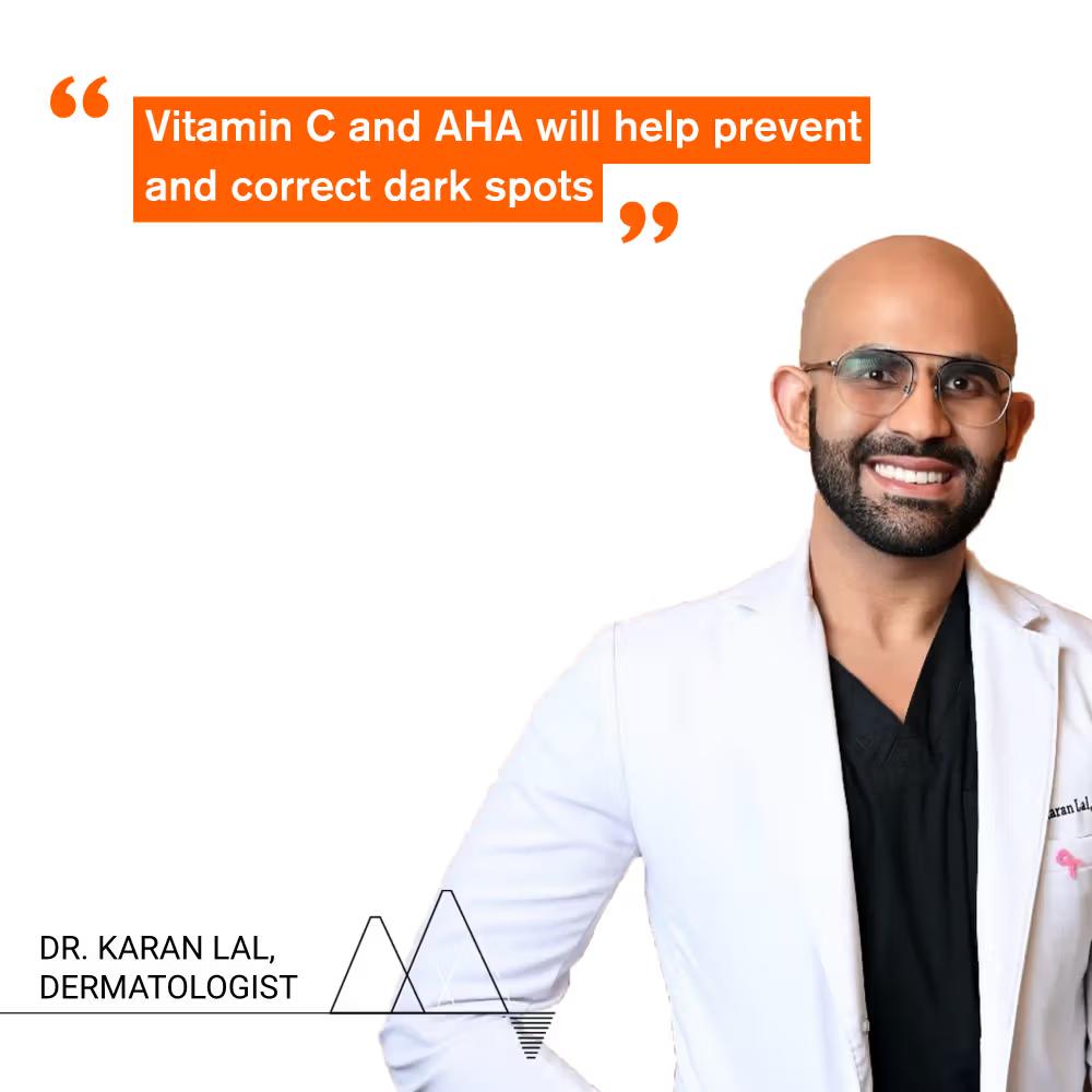 Depiderm Anti-Dark Spot Face Cream 3% AHA & Vitamin C for Melasma Prevents Dark Spots