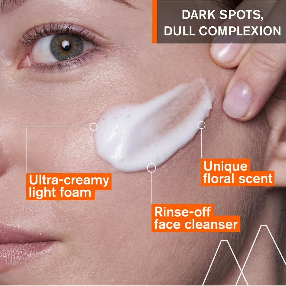 Depiderm Brightening Face Wash with Vitamin C Niacinamide Boosts Radiance Reduces Melasma