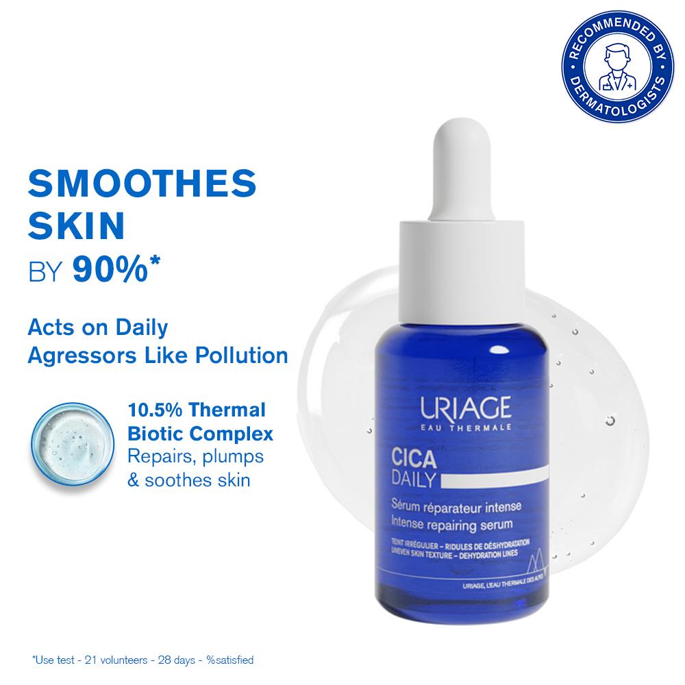 Cica-Daily Intense Repairing Anti-Pollution Serum 10.5% Thermal Biotic Complex Repairs Skin