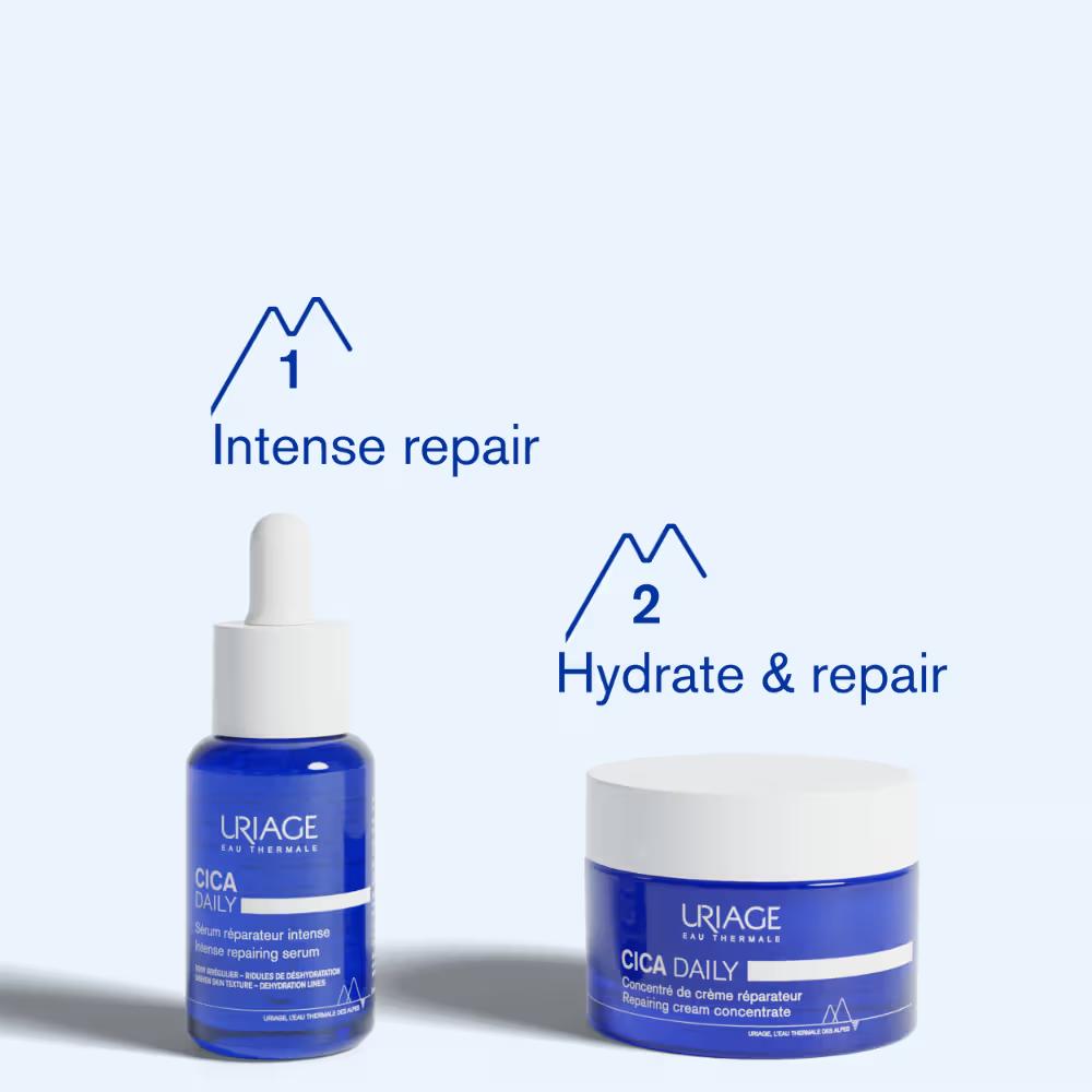 Cica-Daily Intense Repairing Anti-Pollution Serum 10.5% Thermal Biotic Complex Repairs Skin