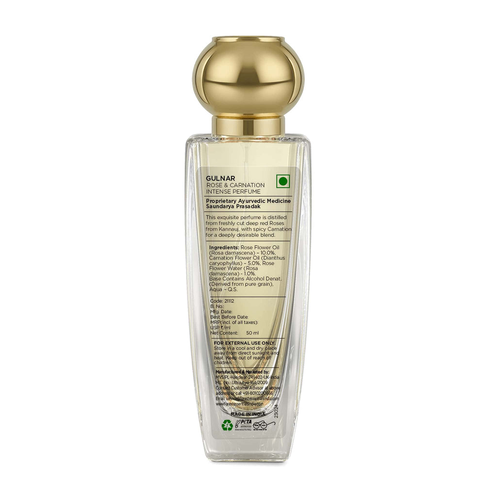 Intense Perfume Rose & Carnation - Long Lasting Luxury Perfume For Her