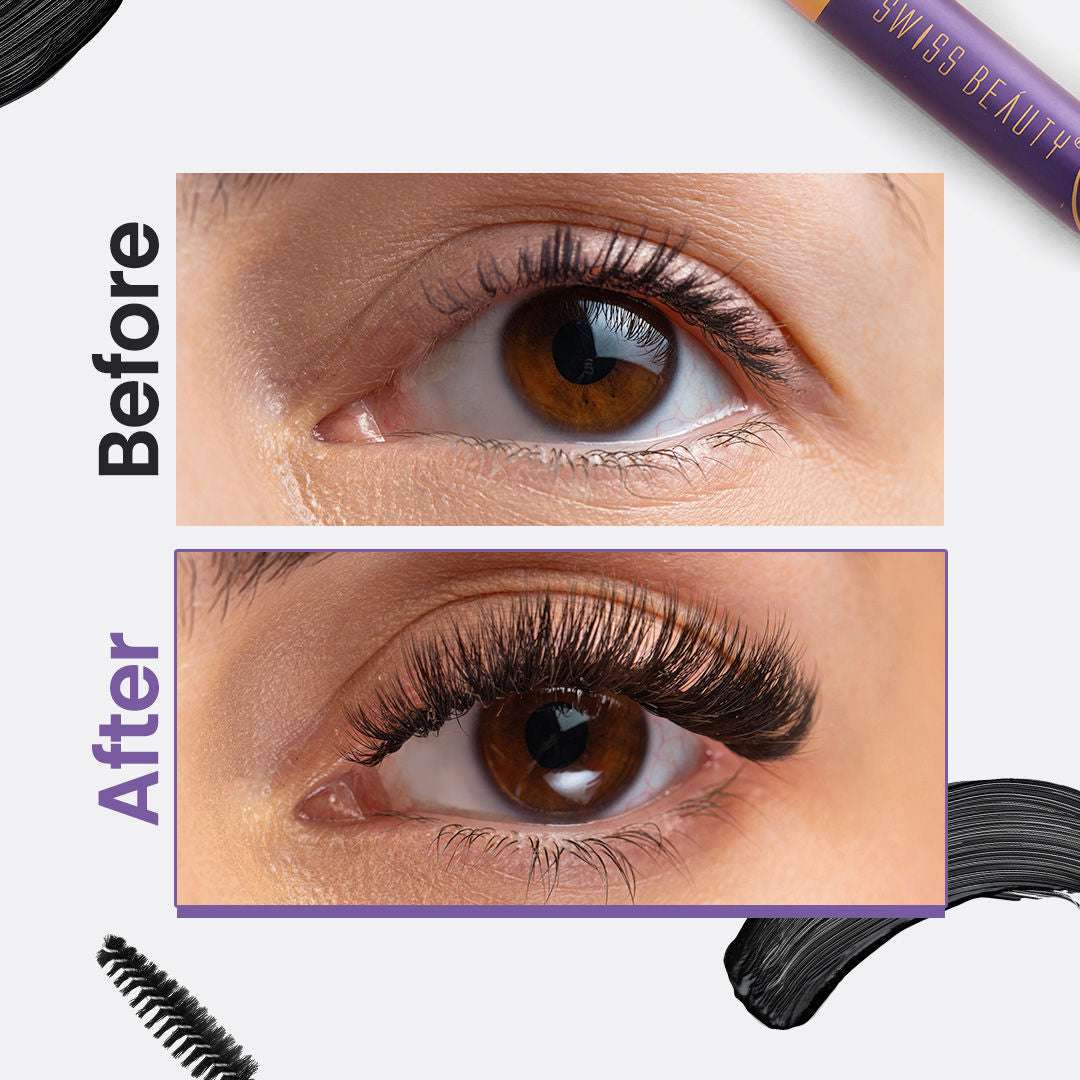Bold Eyes Super Lash Mascara Waterproof - Black