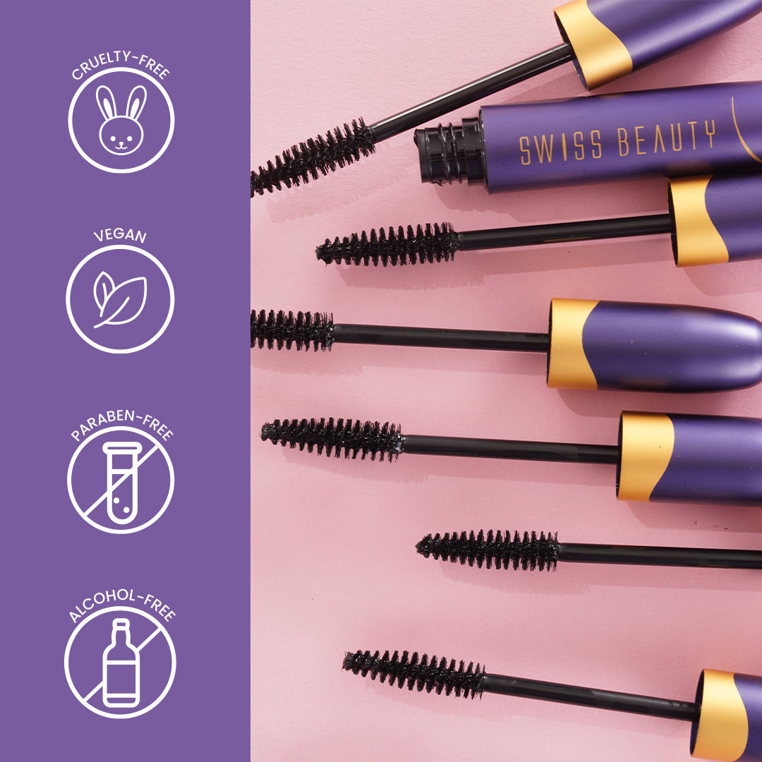 Bold Eyes Super Lash Mascara Waterproof - Black