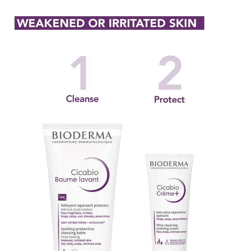 Cicabio Baume Lavant Face Wash For Weakened And Irritated Skin