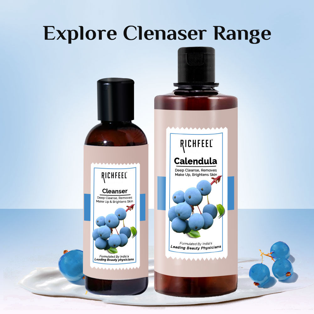 Gentle Face Cleanser for Dry to Normal, Sensitive Skin - Hydrating, Removes Dirt & Makeup