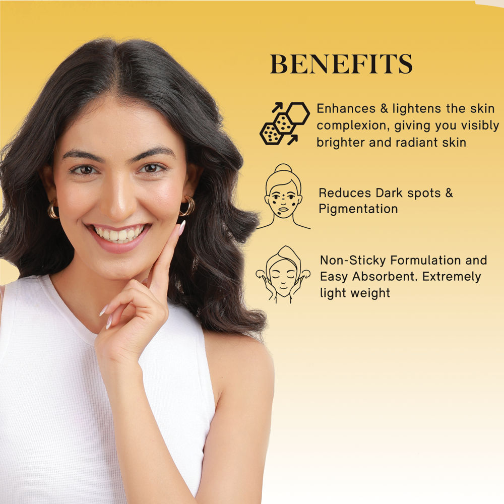 Skin Lightening Lotion - Reduces Pigmentation, Lightens Spots & Tan, Non-Oily Base